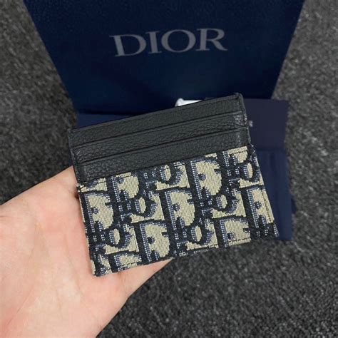 dior small card holder